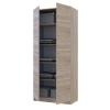 Skříň na oblečení Doros Promo s policemi Dub Sonoma 2 dveře 90×48×204 (42005098)