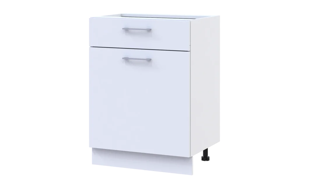 Kuchyně Doros Lea NY82_Š60 spodní pravá Bílá DTD 60×46,6×82 (81359337.7)