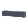 TV stolek Doros Levia Grafit 4 dveře 160x35x33 (41516088)