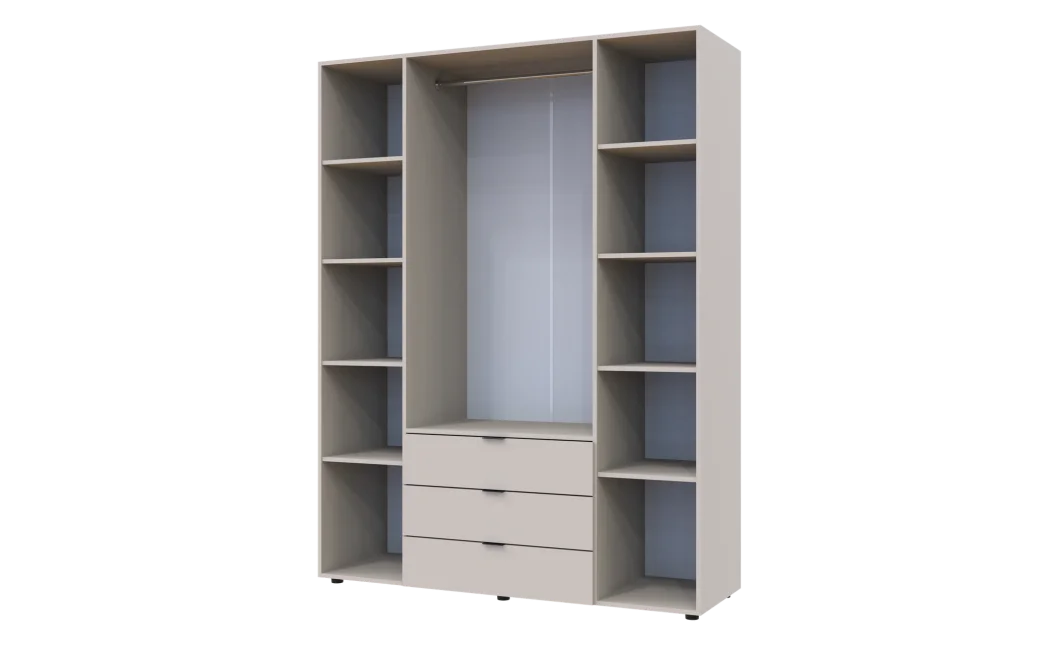 Šatní skříň Doros Gelar Kašmír 4 DTD 155x49,5x203,4 (80737634)