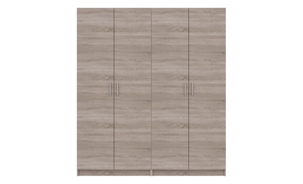 Set Doros Promo s policemi Dub Sonoma 2+2 dveře 180×48×204 (44900287)