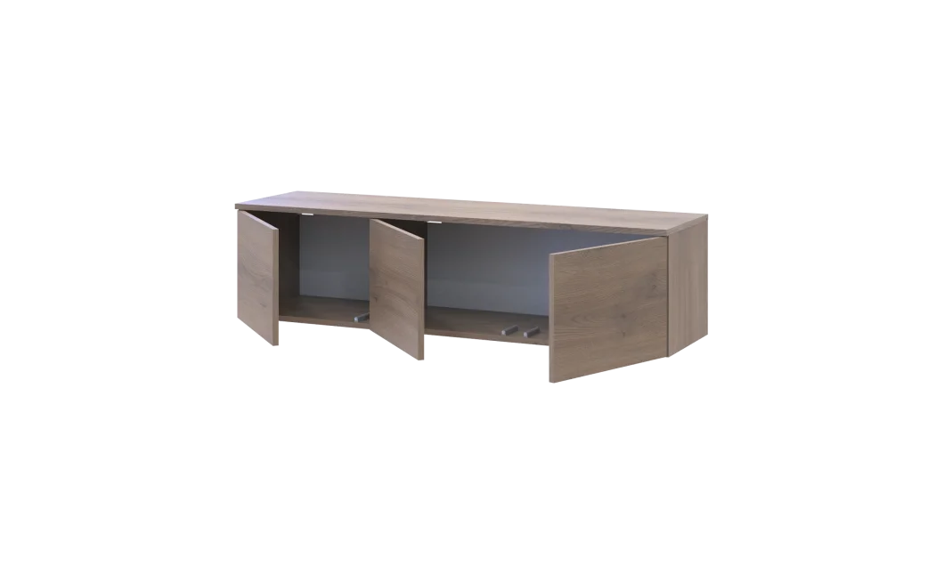 TV stolek Doros Levia Kannolo 3 dveře 130x35x33 (41516291)
