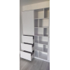 Skříň na oblečení Doros Morgan Bílý dveře DTD 180×40×210 (42001246)