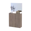 Botník se zrcadlem Doros Kassel Cannolo 3 DTD 97×40×110 (42005503)