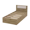 Postel Doros Rondi Jednolůžková Dub Artisan/Kašmír 90x200 (44900529)