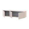 TV stolek Doros Levia Kašmír 3 dveře 130x35x33 (41516292)