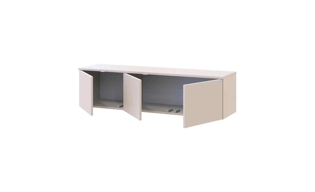 TV stolek Doros Levia Kašmír 3 dveře 130x35x33 (41516292)