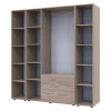 Set Doros Gelar se 2 regálů Dub Sonoma 3 dveře 192,6×49,5×203,4 (42005049)
