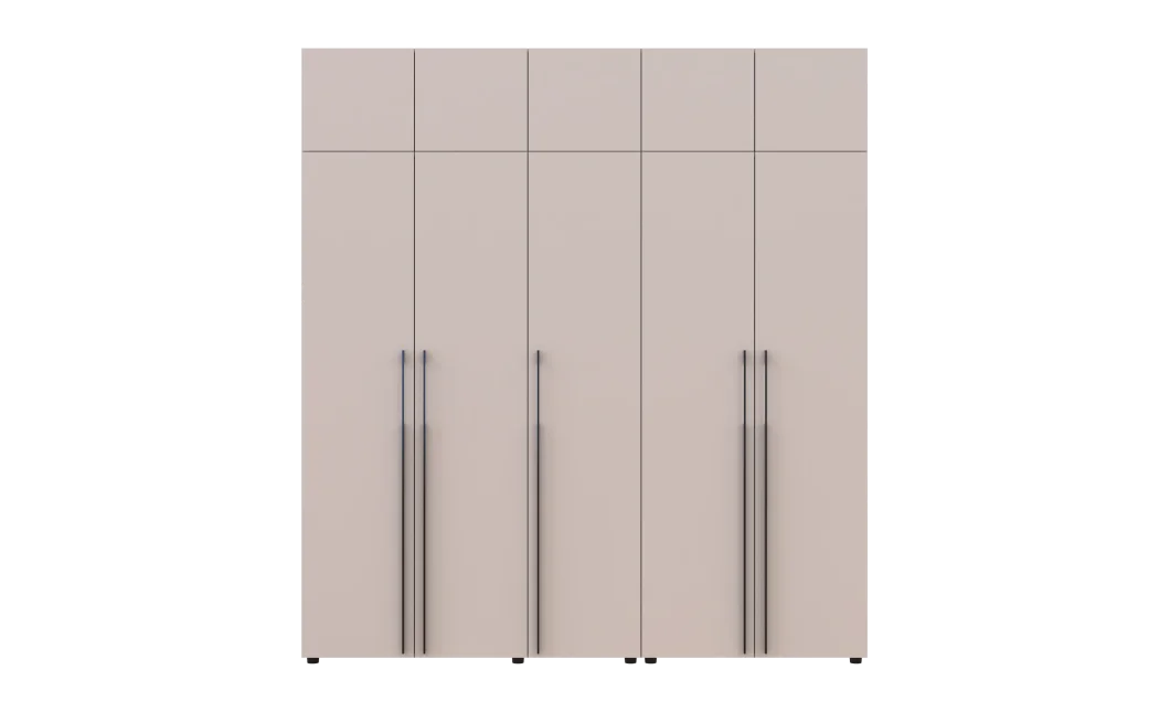 Šatní skříň s nástavcem Doros Kasper Kašmír 2+3 LTD 225 × 50 × 245 cm (42005524)
