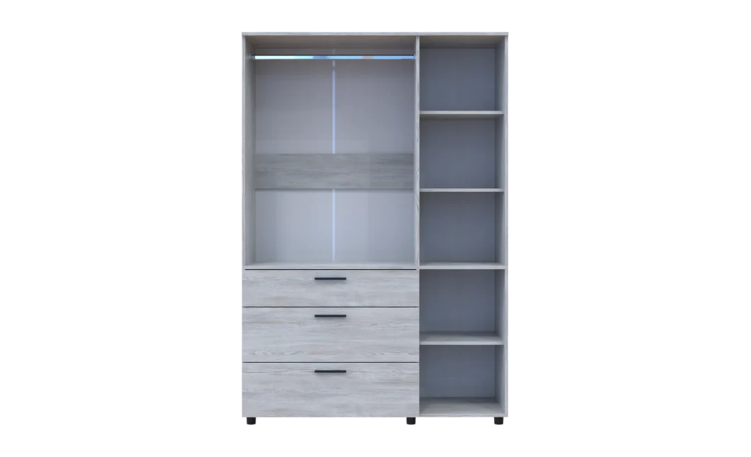 Skříň na oblečení Doros Thorn Borovice Natti 3 DTD/3Š tyč 135х51.6х200 (44900481)
