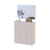 Botník se zrcadlem Doros Kassel Kašmír 3 DTD 97×40×110 (42005506)