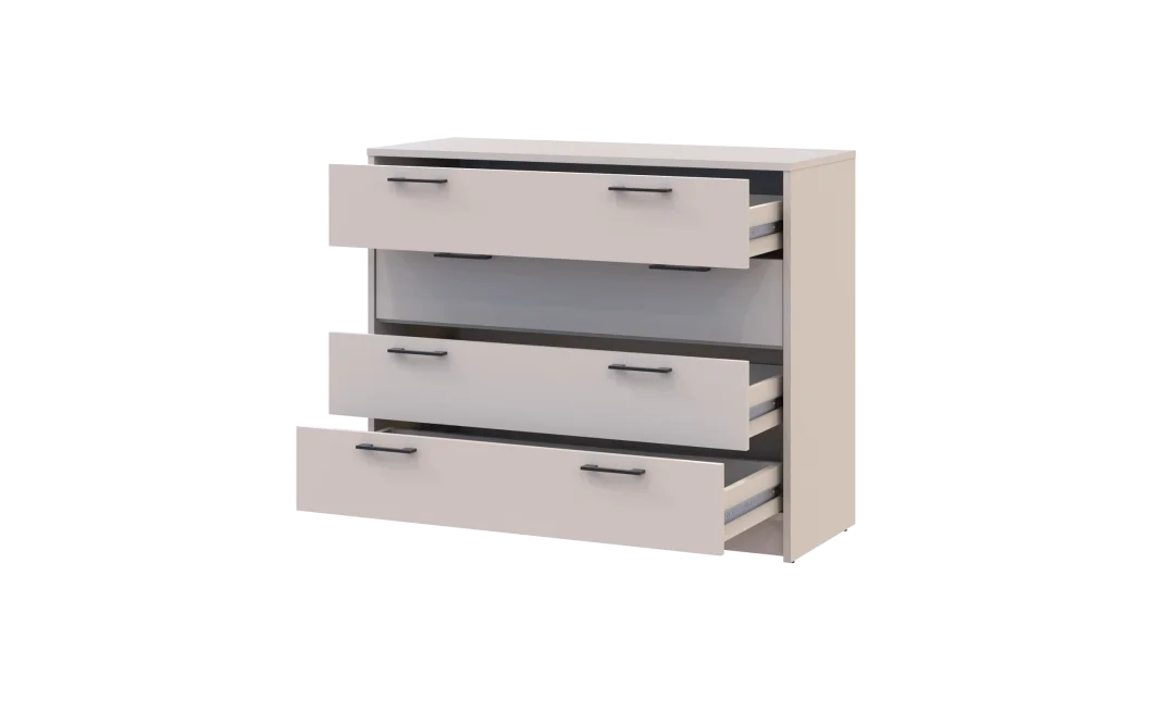 Komoda Doros Rondi Kašmír 4 zásuvek 100х40х82 (41516304)