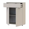 Komoda Doros Ron 2 2 dveře 1 zásuvka Kašmír 80 × 38 × 100 (41516044)