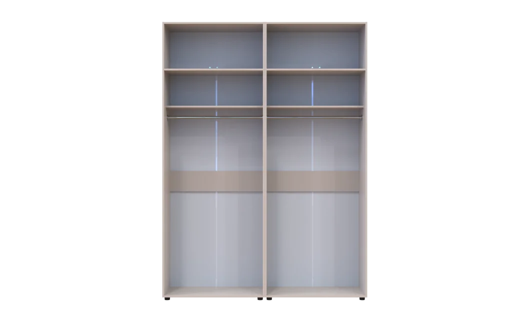 Šatní skříň s nástavcem Doros Kasper Kašmír 2+2 LTD 180 × 50 × 245 cm (42005522)
