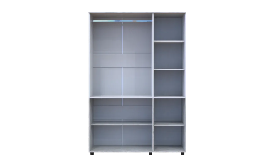 Skříň na oblečení Doros Thorn Borovice Natti/Bílá 3 DTD tyč 135х51.6х200 (44900507)