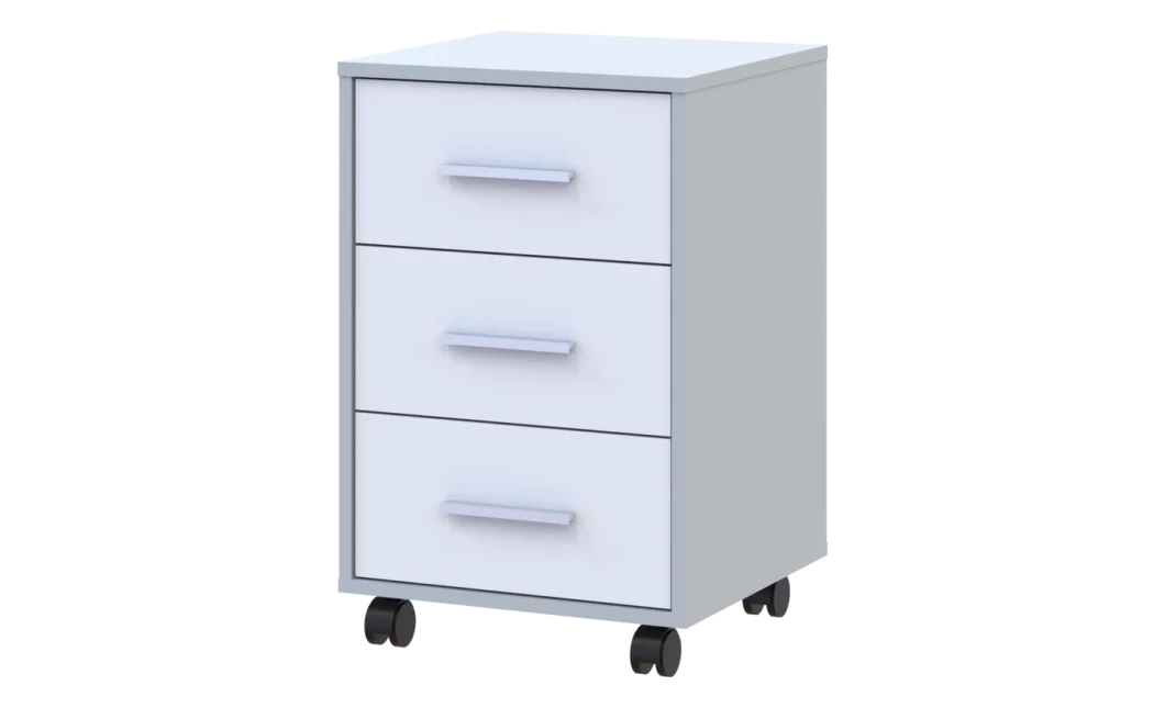 Komoda Doros T3 Šedý/Bílý 43×42×66,4 (41902061)