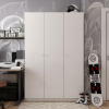 Skříň na oblečení Doros Promo Bílá 3 dveře 135×48×204 (80737071)