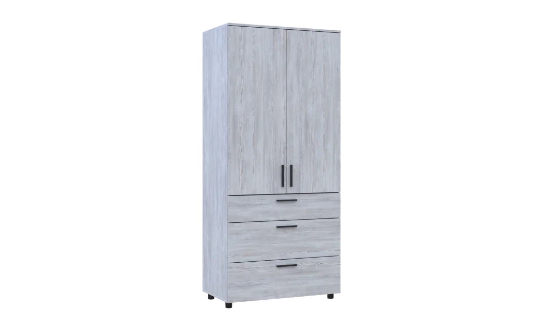 Skříň na oblečení Doros Thorn Borovice Natti 2 DTD/3Š police 90х51.6х200 (44900434)