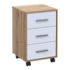 Komoda Doros T3 Dub Evok/Bílý DTD 43×42×66,4 (41901068)