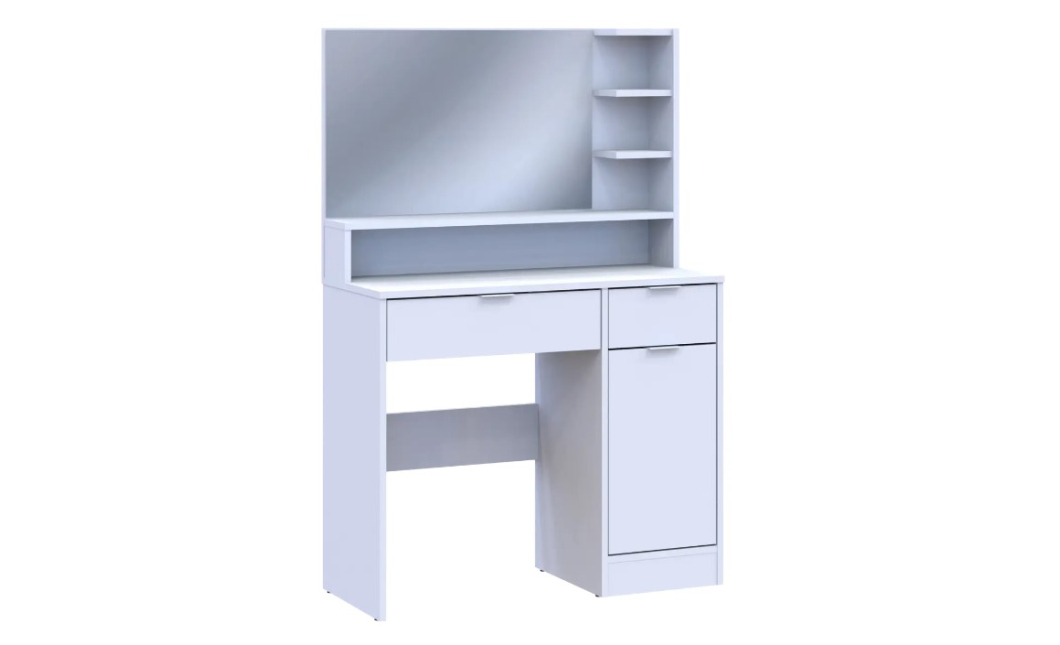 Toaletní stolek Doros Estelle Bílý DTD 90×38×135 (41516035)