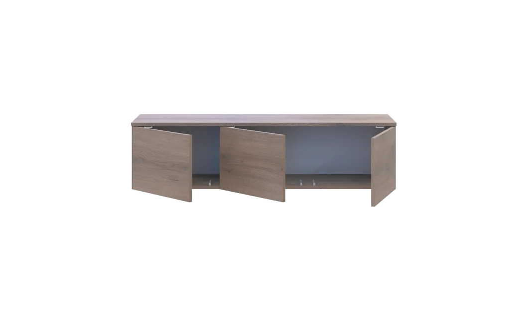 TV stolek Doros Levia Kannolo 3 dveře 130x35x33 (41516291)