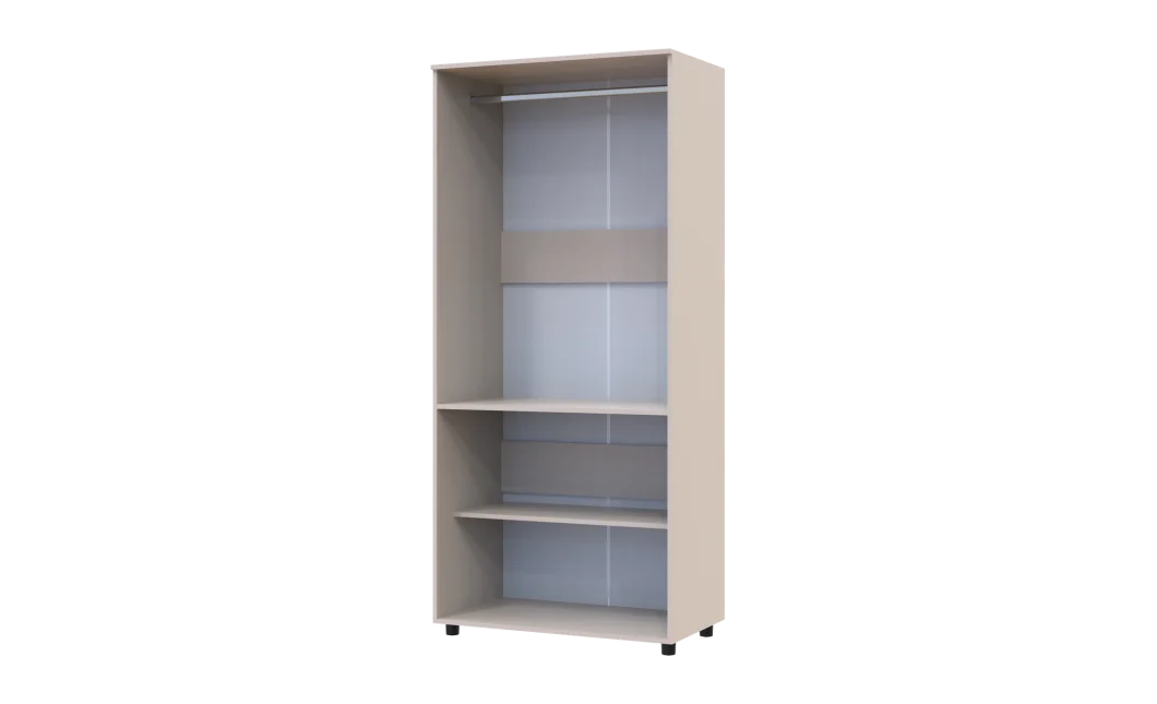 Skříň na oblečení Doros Thorn Kašmír 2 DTD tyč 90х51.6х200 (44900447)