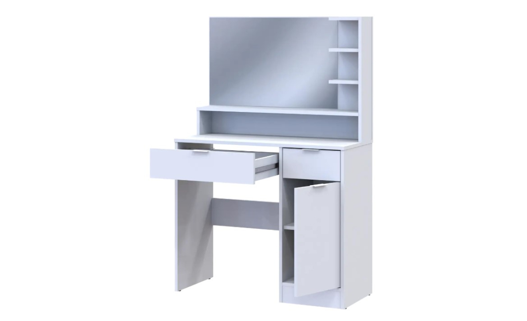 Toaletní stolek Doros Estelle Bílý DTD 90×38×135 (41516035)