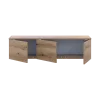 TV stolek Doros Levia Dub Evok 3 dveře 130x35x33 (41516290)