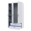Skříň na oblečení Doros Ektor Bílý 3 dveře 116×49,5×180 (80737076)