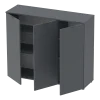 Komoda Doros Ron 6 3 dveře Grafit 120 × 38 × 100 (41516000)
