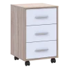 Komoda Doros T3 Dub Sonoma/Bílý 43×42×66,4 (41902060)