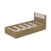 Postel Doros Rondi Jednolůžková Dub Artisan/Kašmír 90x200 (44900529)