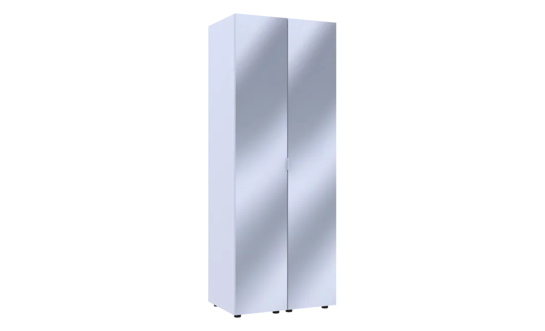 Set Doros Gelar Bílý 2 zrcadla 78 × 49,5 × 203,4 (42002163)