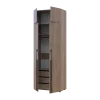 Kleiderschrank mit Schubladen und Aufsatzschrank Doros Kasper Cremona Cannolo 2 LTD 90 × 50 × 245 cm (42005539)