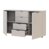 Komoda Doros Ron 5 Kašmír 2 dveře 4 zásuvky 140 × 38 × 81 (41516047)