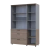 Skříň na oblečení Doros Thorn Cremona Cannolo/Šedá 3 DTD/3Š police 135х51.6х200 (44900506)