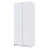 Skříň na oblečení Doros Promo Bílá 2 dveře 90×48×204 (80737070)