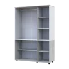 Skříň na oblečení Doros Thorn Borovice Natti/Bílá 3 DTD tyč 135х51.6х200 (44900507)
