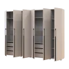 Kleiderschrank mit Schubladen Doros Kasper Kaschmir 3+3 LTD 270 × 50 × 204 cm (42005572)