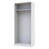 Skříň na oblečení Doros Promo Bílá 2 dveře 90×48×204 (80737070)