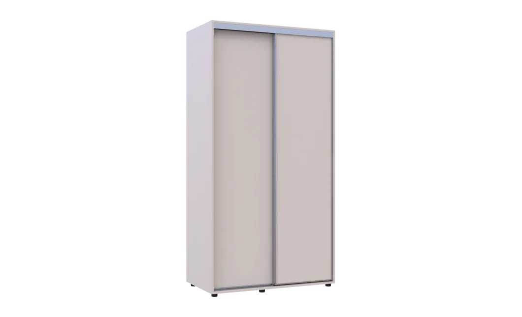 Šatní skříň s posuvnými dveřmi Doros Sigma Slim Kašmír 2 dveře 110x60x214.4 (42005454)
