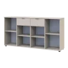 Komoda Doros Ron 7 Kašmír 4 dveře 2 zásuvky 160 × 38 × 81 (41516049)