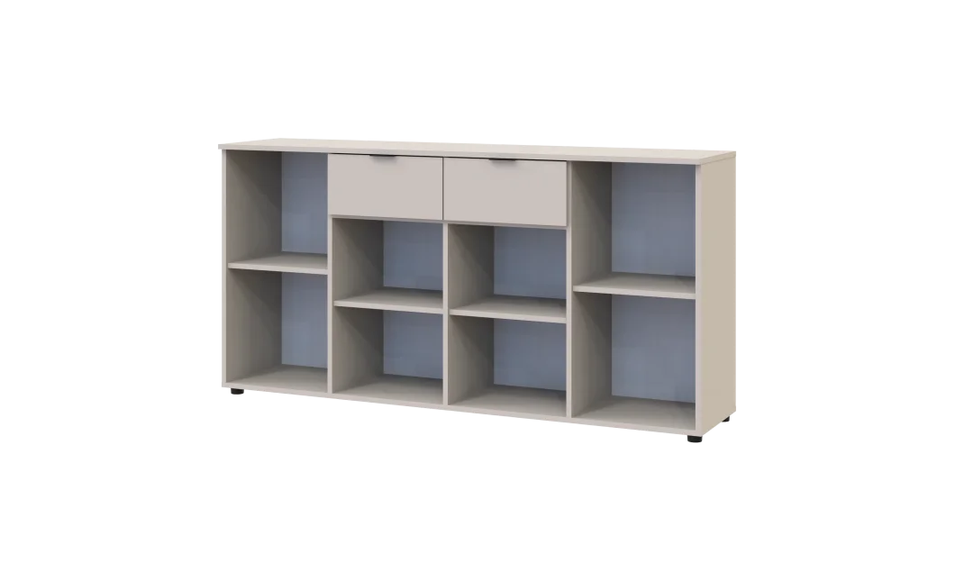 Komoda Doros Ron 7 Kašmír 4 dveře 2 zásuvky 160 × 38 × 81 (41516049)