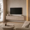 TV stolek Doros Levia Dub Sonoma 4 dveře 160x35x33 (41516300)
