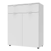 Komoda Doros Ron 2 2 dveře 1 zásuvka Bílý 80 × 38 × 100 (41516003)