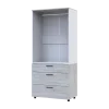 Skříň na oblečení Doros Thorn Borovice Natti/Bílá 2 DTD/3Š tyč 90х51.6х200 (44900461)
