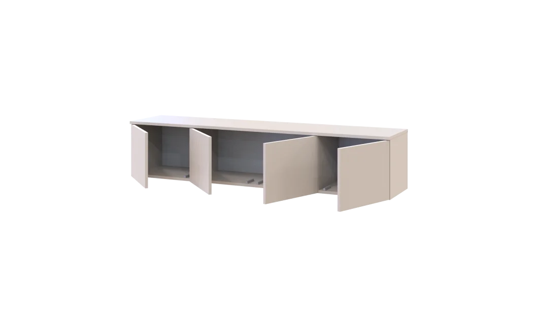 TV stolek Doros Levia Kašmír 4 dveře 160x35x33 (41516085)