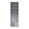 Šatní skříň Doros Rondy s s vysokým nástavcem Kašmír 2 dvere 82x52x260 (80738482)