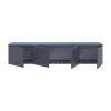 TV stolek Doros Levia Grafit 4 dveře 160x35x33 (41516088)