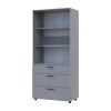Skříň na oblečení Doros Thorn Šedá 2 DTD/3Š police 90х51.6х200 (44900442)